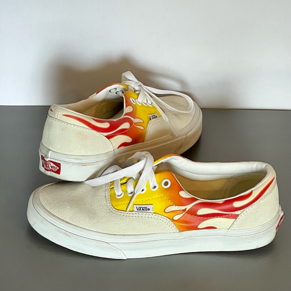 Vans Suede Flames